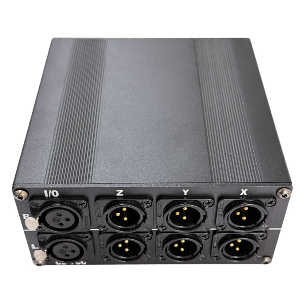 3-Way Passive Stereo Audio Switcher Xlr 3-Male 1-Female Switcher 4712801487381