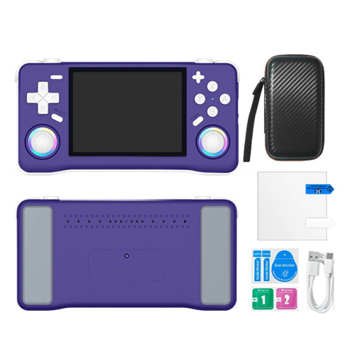 XF35H Retro Handheld Video Game Console 128G 3.5 Inch IPS Screen E 1