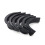 6 parts/set pool billiard table pocket hole black rubber liner 4 corner 2 side corner replacement accessories 1