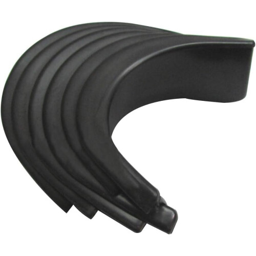 6 parts/set pool billiard table pocket hole black rubber liner 4 corner 2 side corner replacement accessories 1