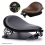 YY-184 Motorcycle Modification Retro Modified Cushion Seat Bag Black 2