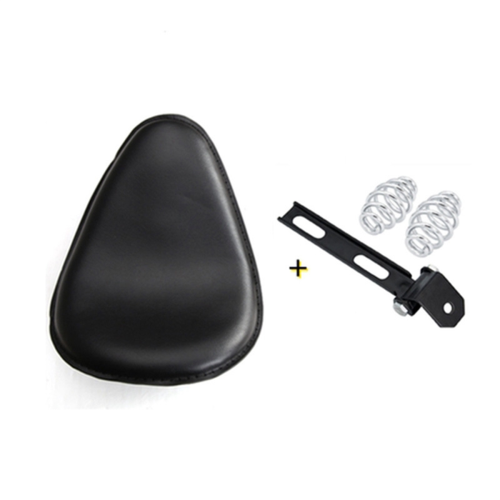 YY-184 Motorcycle Modification Retro Modified Cushion Seat Bag Black 2