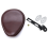 YY-184 Motorcycle Modification Retro Modified Cushion Seat Bag Brown 2
