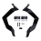 Deflettori aria per X-ADV 750 XADV 750 2025 Nero 1