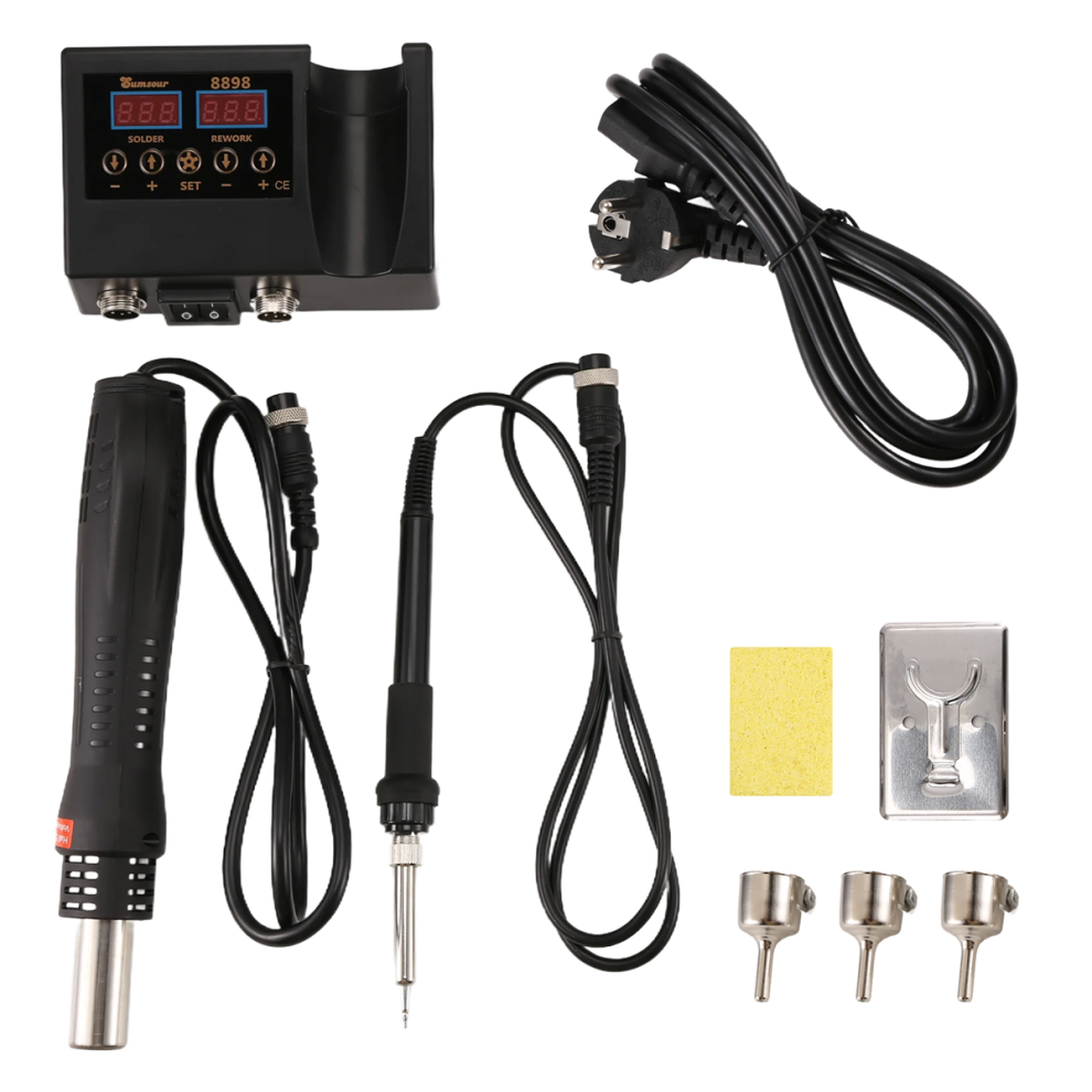 Soldering Station 8898 Digital Display Welding Repair Tools Eu Plug 4711781713466