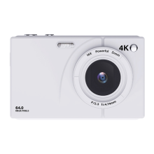 4K CCD Digital Camera 16X Digital Zoom with 2.8inch Screen White