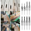 8Pcs Woodworking Square Hole Drill Bits,Wood Mortising Chisel 4