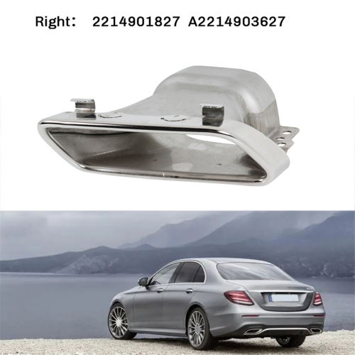 For R CLASS/S CLASS Rear Exhaust Pipe Right Tail Pipe Trim Cover