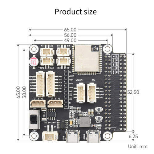 Offering More Possibilities General Driver Board for Robots 2