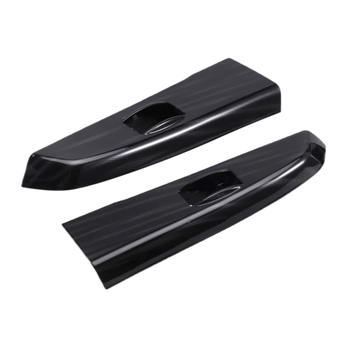 1Pair Rear Door Window Switch Bezel Trim for 2005-2014 2