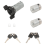 Ignition Lock Cylinder & Door Lock Cylinder Kit with Keys for 2