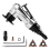 2 in 1 Mini Air Chamfering Tool, 5-Adjustment Pneumatic Chamfering 1