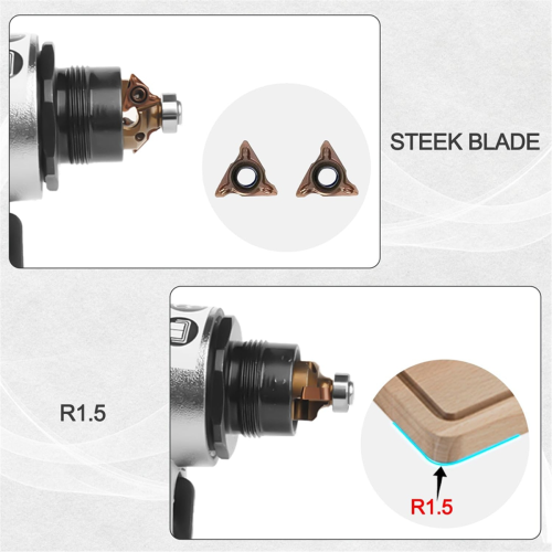 2 in 1 Mini Air Chamfering Tool, 5-Adjustment Pneumatic Chamfering 2