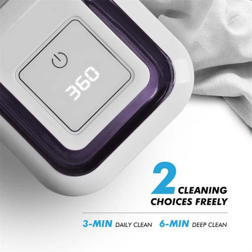 Ultrasonic Retainer Cleaner Machine with 2 Digital Timer, EU Plug 2
