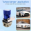 Turbo Manual Boost Controller with Gauge 1-150 PSI SR20DET,Blue 5