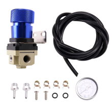 Controlador de turbo manual con manómetro de 1 a 150 PSI SR20DET, azul