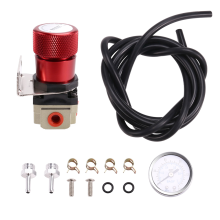 Controlador de turbo manual con manómetro de 1 a 150 PSI SR20DET, rojo