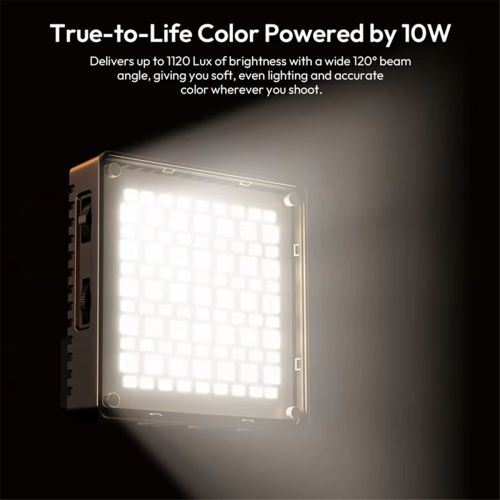 C10RGB Fill Light Pocket Power 10W RGB Video Light 1