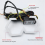2 τεμάχια RGB Angel Eyes Halo Δαχτυλίδια Φλας Bluetooth APP Control 80 χιλ. 5