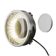 Microscope Polarized Ring Lights Ultra-Bright 96 LED Lamp Anti Glare
