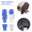 20Set PowerCON Typ A NAC3FCA + NAC3MPA-1 Chassis Stecker Panel Adapter 3
