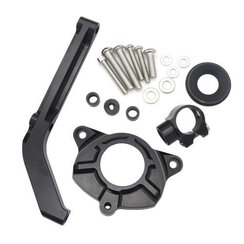 Motorrad Einstellbare Lenkung Dämpfer Stabilisator Halterung Montage Kit