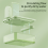 Clear Hanging Bird Bath,Automatic Water Circulation Bath Shower B 6