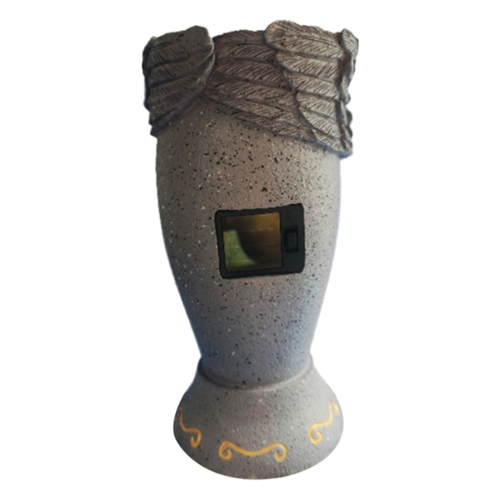 Kreuze Friedhof Blumentopf, Solar Friedhof Vase, Blumentopf Display 2