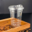 12oz Plastic cup with direct drinking lid Clear disposable cup 4