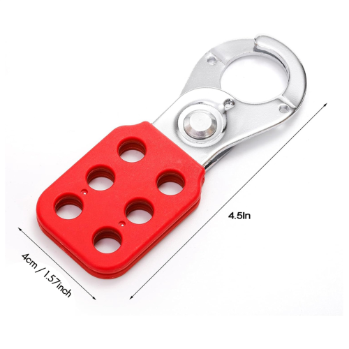 8 Pack Lock Out Tag Out Hasp,Tamper-Proof Lockout Padlock Hasp 2