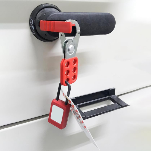 8 Pack Lock Out Tag Out Hasp,Tamper-Proof Lockout Padlock Hasp 1
