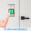 2 Pcs Push to Exit Button Indoor Green Square Request to Exit Button 4