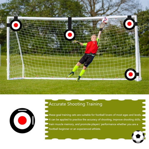 Soccer Target Discs Football Goal Practice Kicking Accuracy Training 2