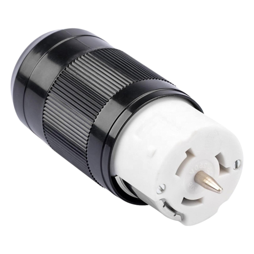 Conector de generador de 50 A NEMA SS2-50R, conector de cuchilla recta de 4 pines