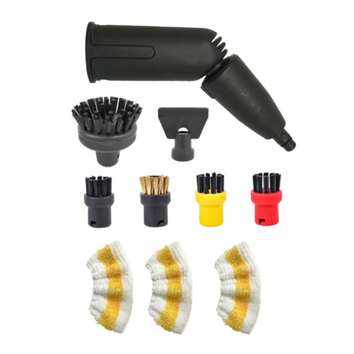 Steam Brush Set with Mop Rag for SC1 SC2 SC3 2
