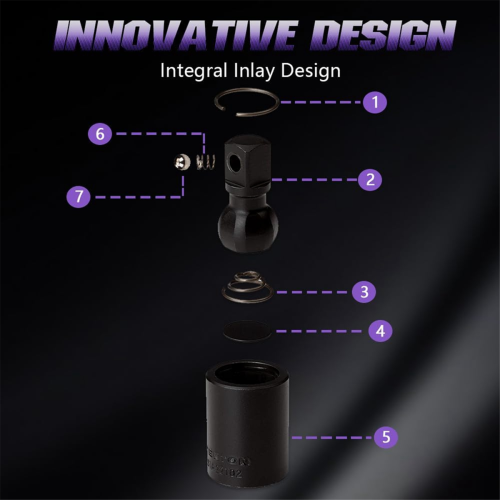 Air Cannon Universal Joint Socket, Impact Rotary Socket Set 2