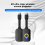 4K HD Phone Projector Dual Band Wireless Screen Projector 7