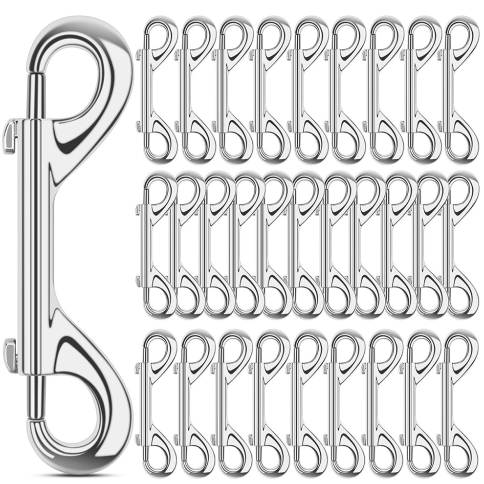 Extra Large 3.5 Inch Double Ended Bolt Snaps Hooks 110Lbs Load 4711781745863