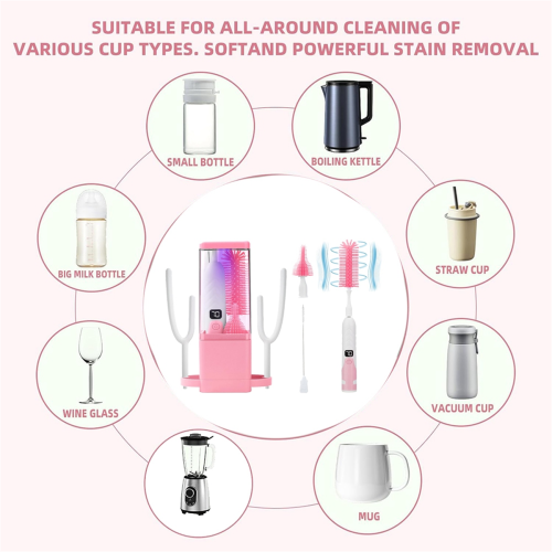 Pulitore elettrico per spazzole per biberon, Pulitore elettrico per spazzole per biberon, B 2