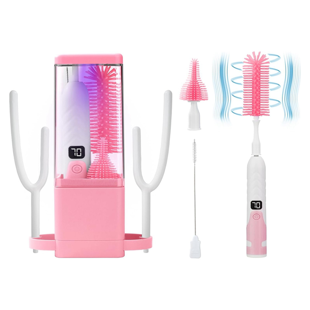 Electric Bottle Brush Cleaner,Electric Baby Bottle Brush Cleaner, B