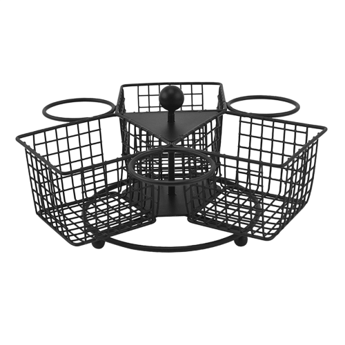 French Fries Basket Rotary Multiuse Food Display