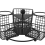 French Fries Basket Rotary Multiuse Food Display 3