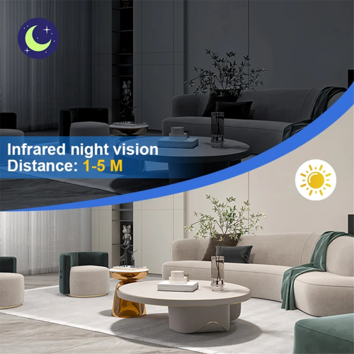 Mini Camera Power Saving WiFi Night Vision Motion Monitor 1