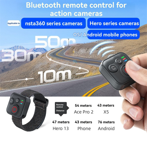 Ασύρματο τηλεχειριστήριο Bluetooth με λουράκι καρπού για 2