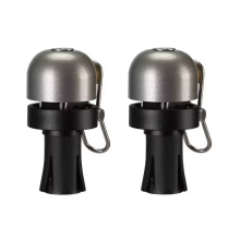 Copper Alloy Bicycle Handlebar Bell,Bike Bell 80dB,Silver