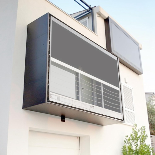 10x12 FT Διαφανής μουσαμάς βαρέως τύπου, αδιάβροχος, διαφανής μουσαμάς με ροδέλες 2