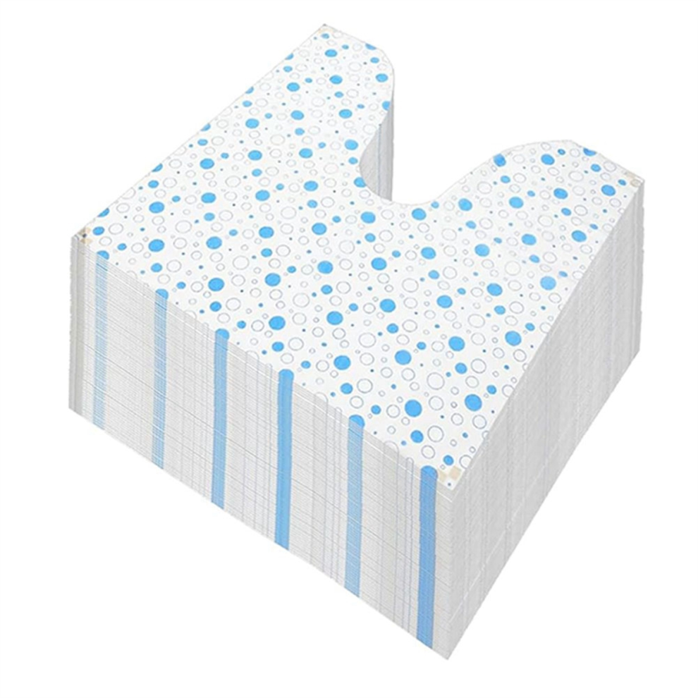 50 Pack Disposable Toilet Mats Toilet Floor Protector From Urine