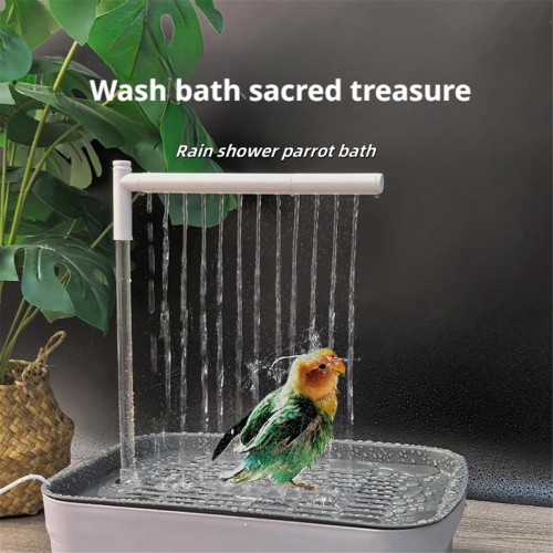 Μπανιέρα Parrot Bird Αυτόματη μπανιέρα με κυκλοφορία νερού για κατοικίδια 1