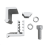 10PCS Solar Panel Mounting Bracket Middle Clamp Kit 2
