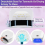 UV-Nagellampe, Therapiegerät, UV-Nagellack-Backlampe, EU-Stecker 2